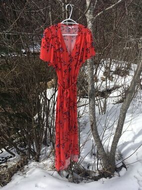 Gap Wrap dress size M